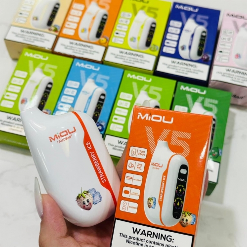 Miou v5 pod hút 1 lần 18000 hơi 5% ni