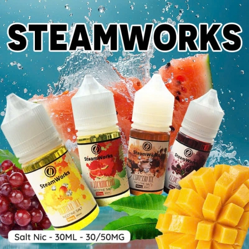 SteamWorks tinh dầu saltnic 30ni 50ni 30ml